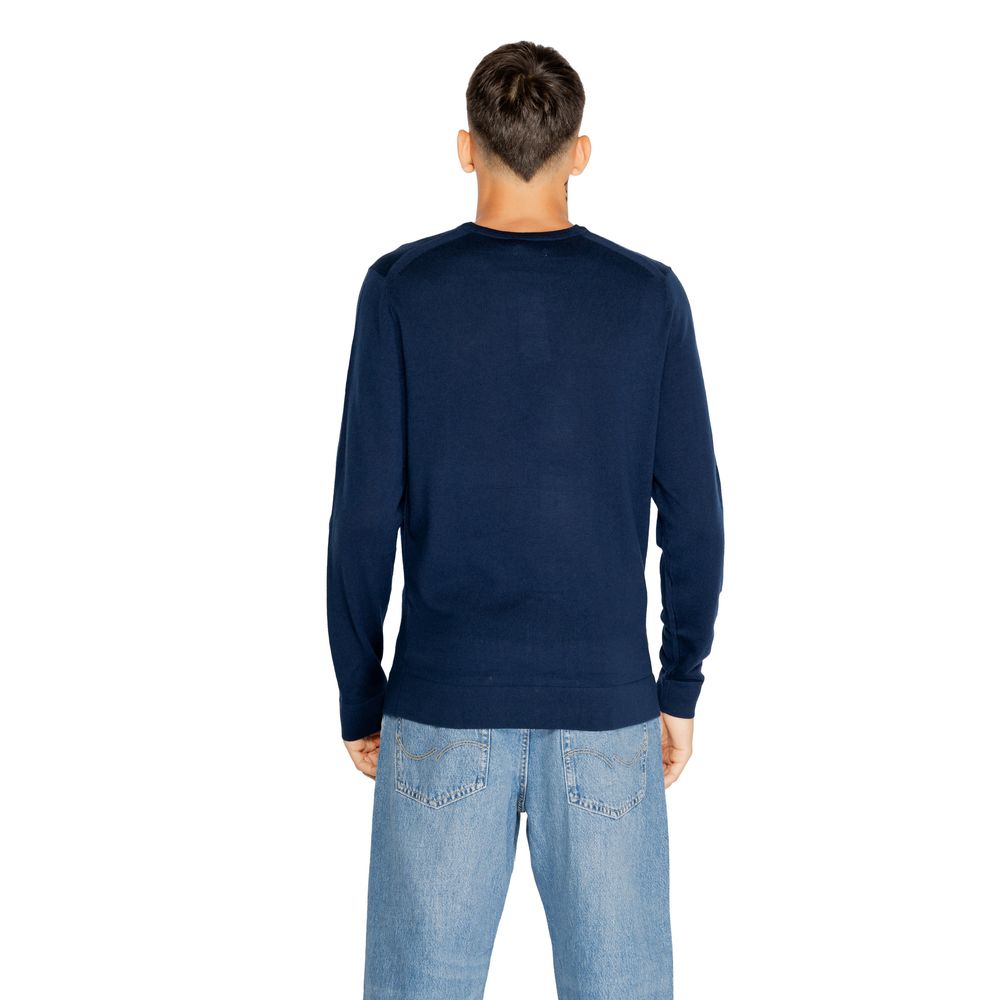 Blue Recycled Wool T-Shirt