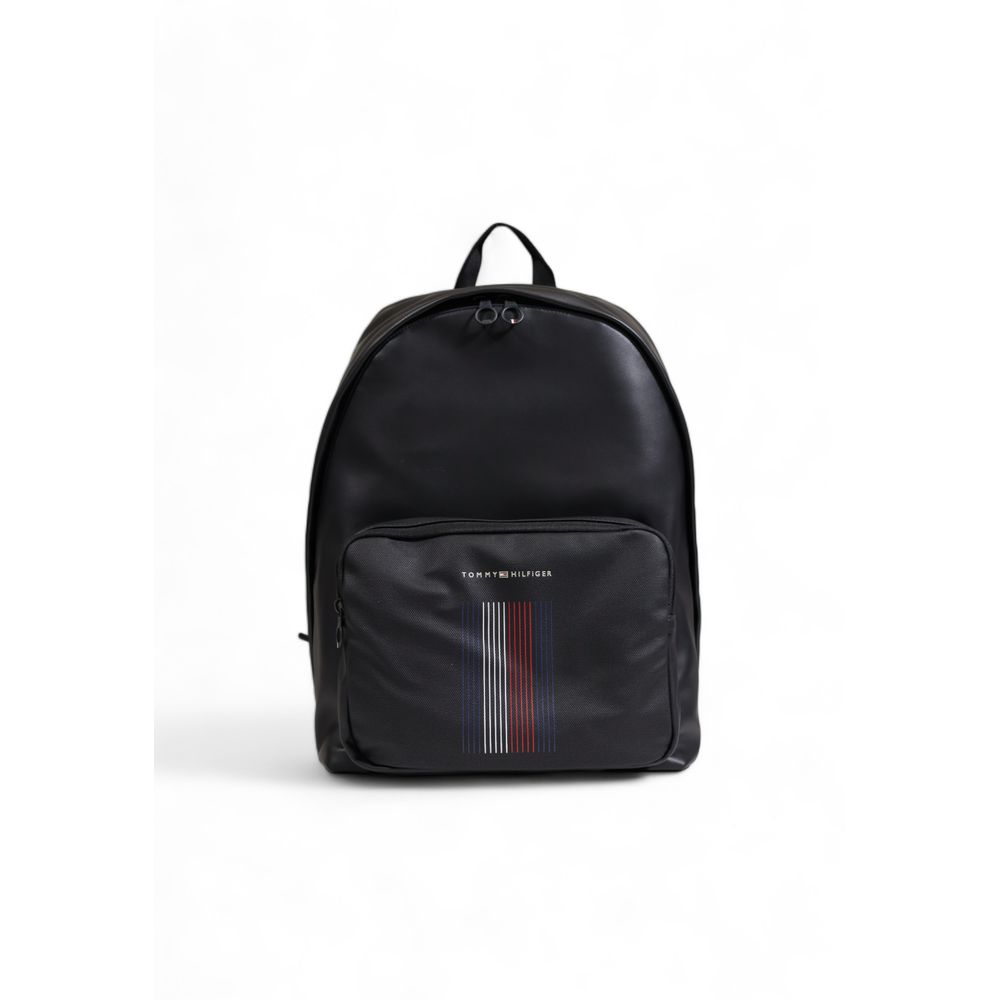 Black Polyethylene Backpack