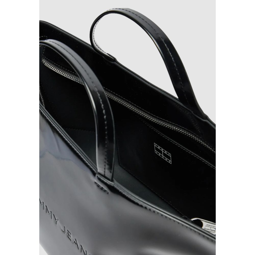 Black Polyethylene Handbag