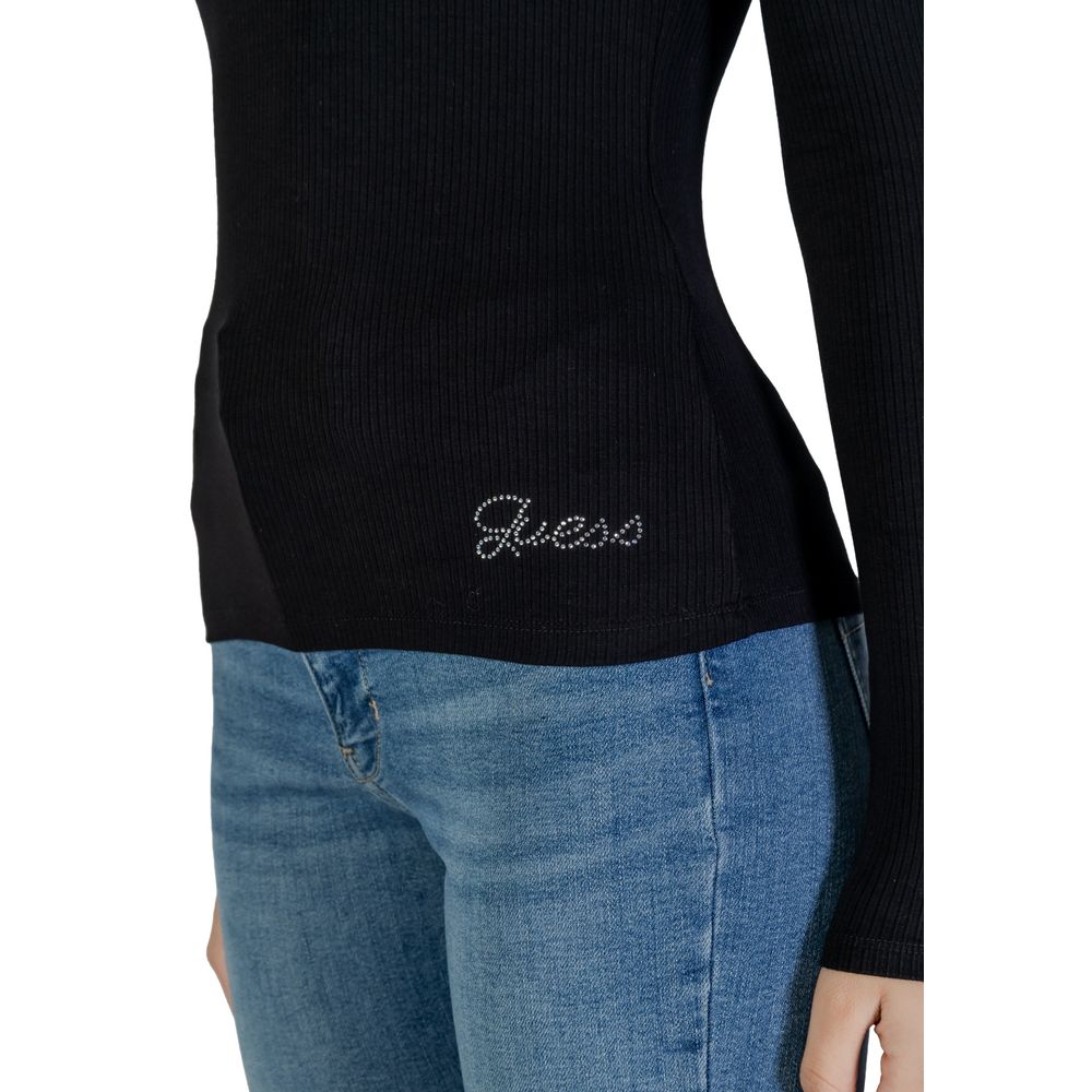 Black Viscose Tops & T-Shirt