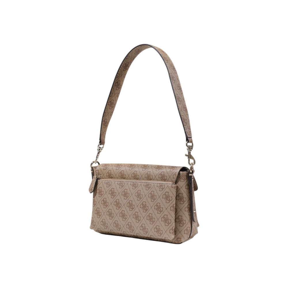 Beige Polyethylene Handbag