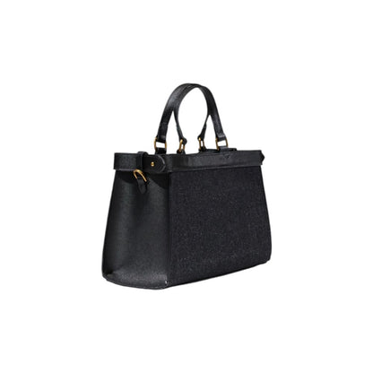 Black Cotton Handbag