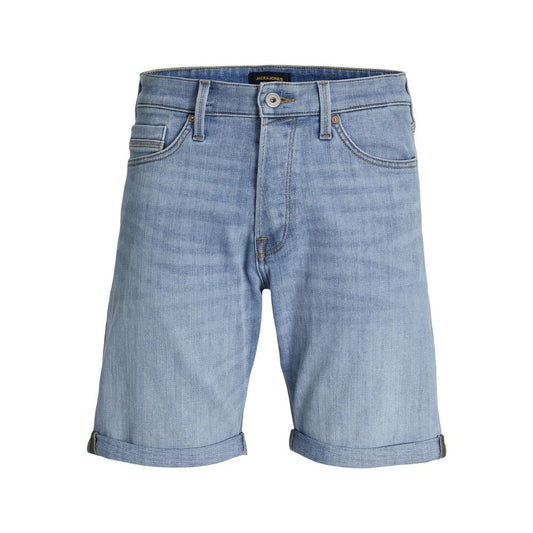 Light Blue Cotton Short