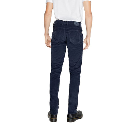 Blue Cotton Jeans & Pant