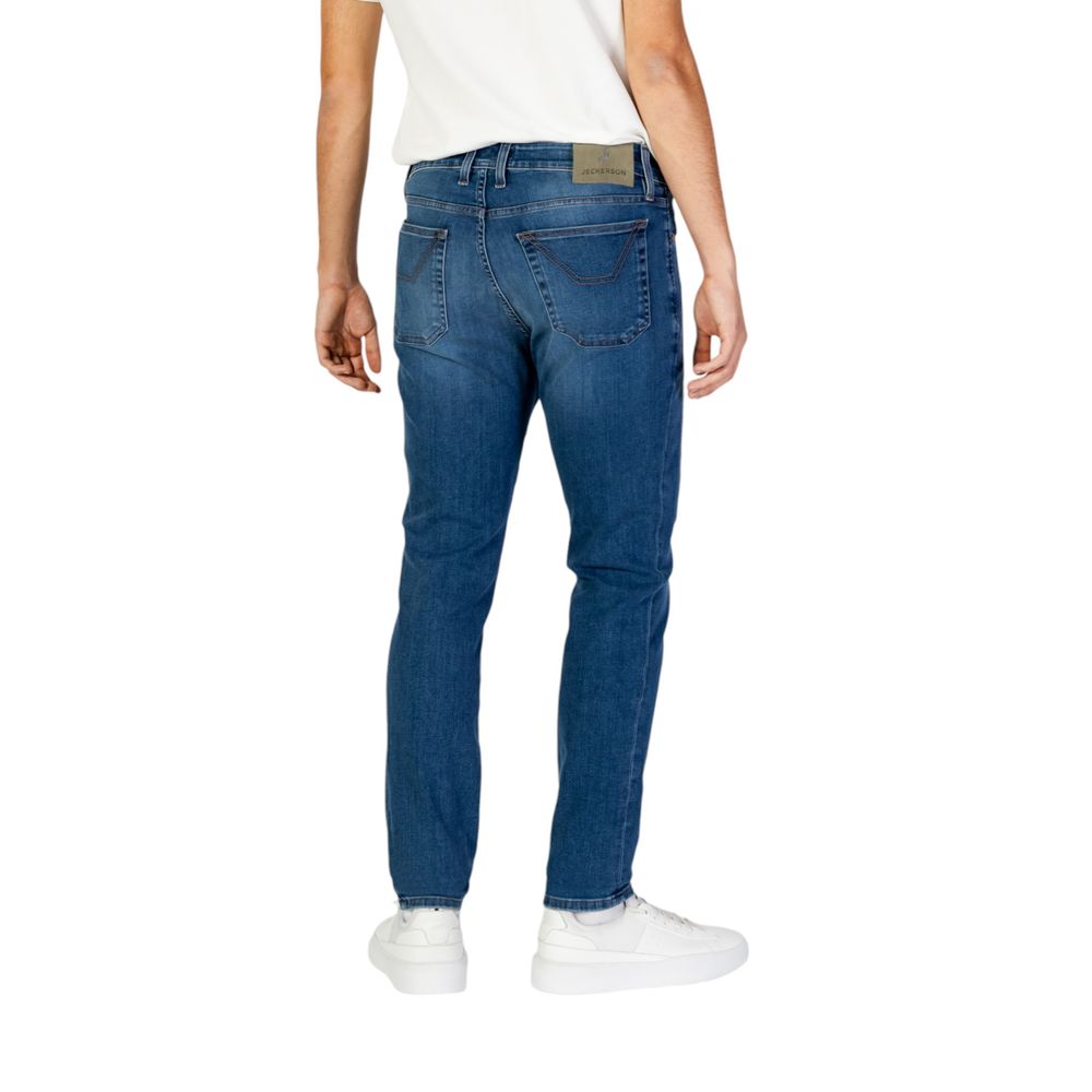 Blue Cotton Jeans & Pant