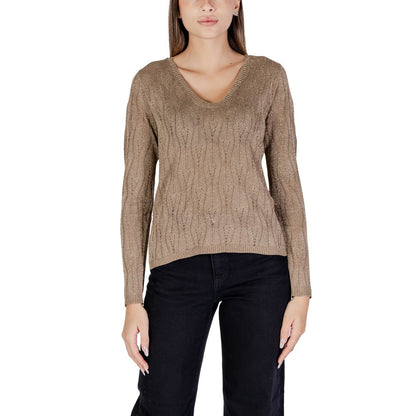 Brown Viscose Tops & T-Shirt