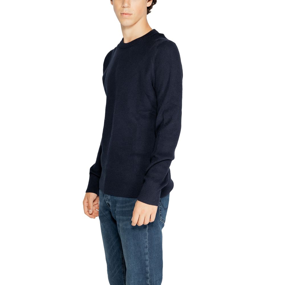 Blue Recycled Polyester Sweater