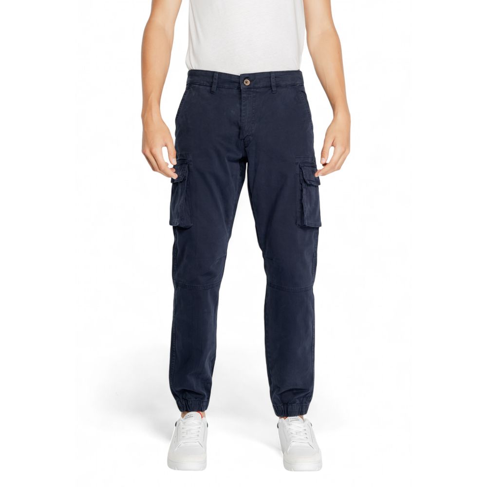 Blue Cotton Jeans & Pant