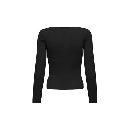 Black Viscose Sweater