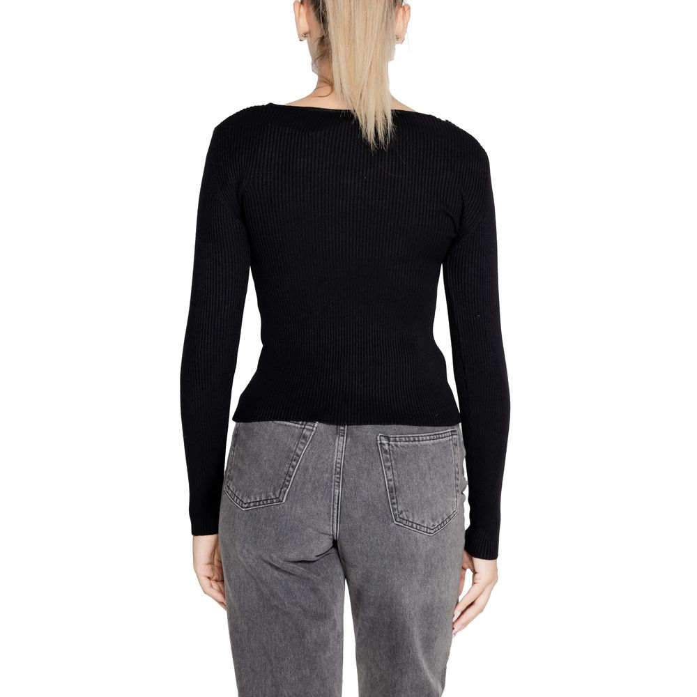 Black Viscose Sweater