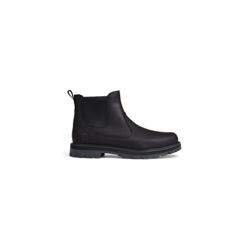 Timberland Black Leather Boot for Men