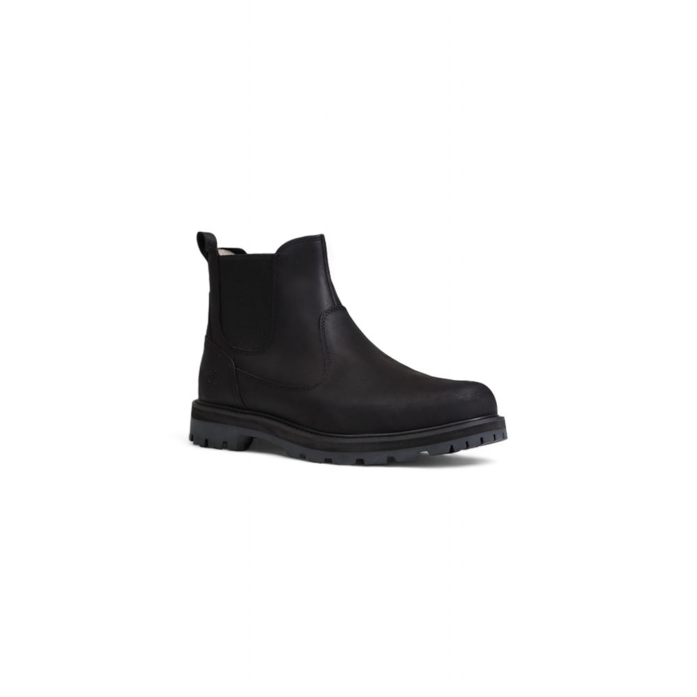 Timberland Black Leather Boot for Men