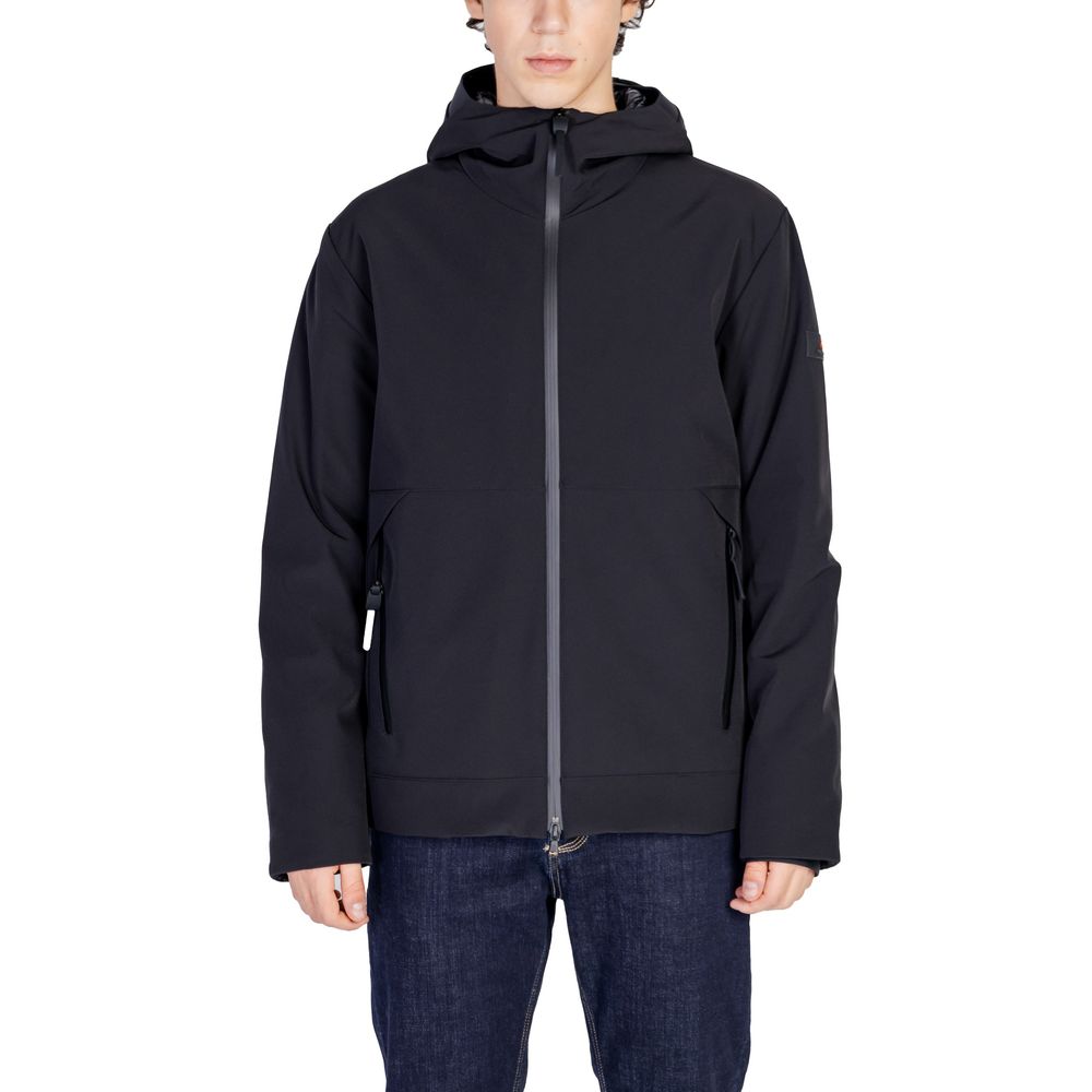Peuterey Black Polyamide Jacket for Men