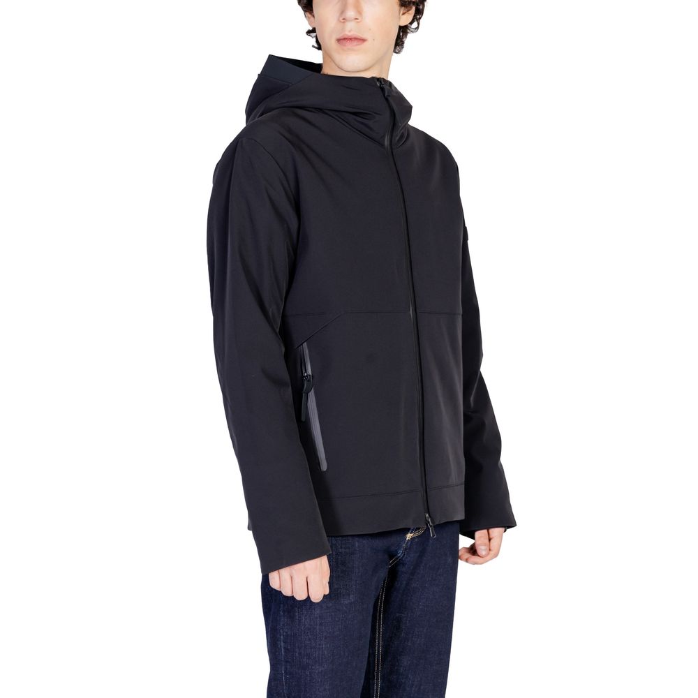 Peuterey Black Polyamide Jacket for Men
