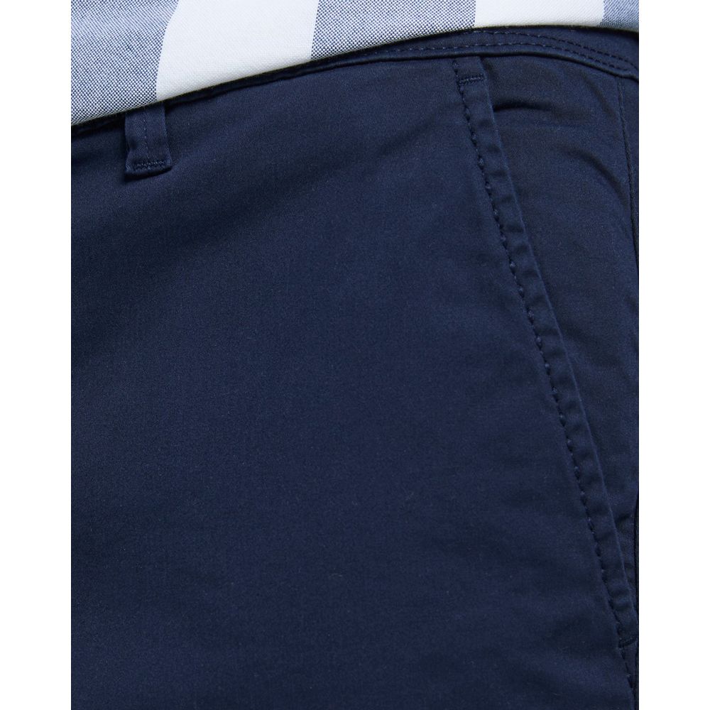 Blue Cotton Short