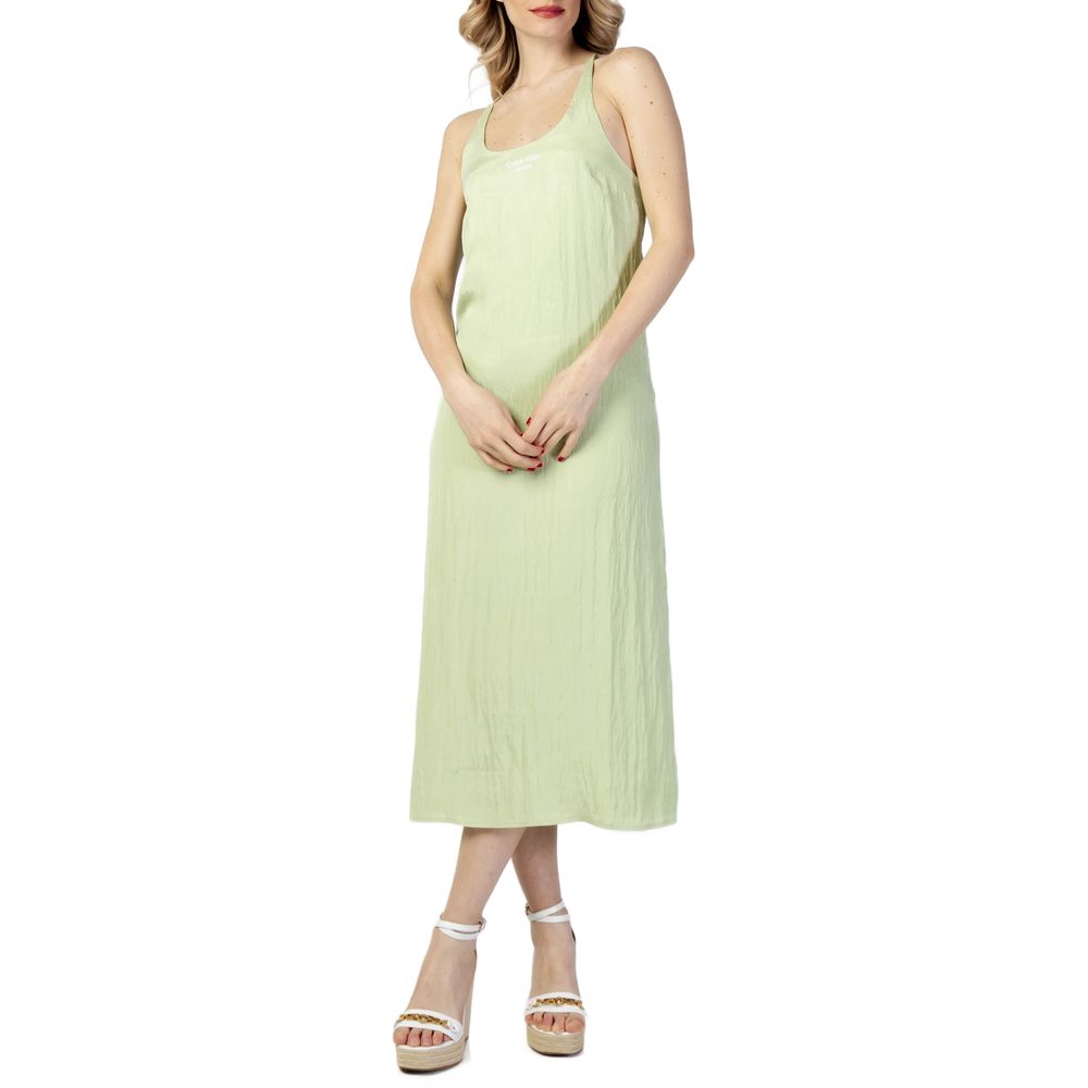 Green Tencel Dress