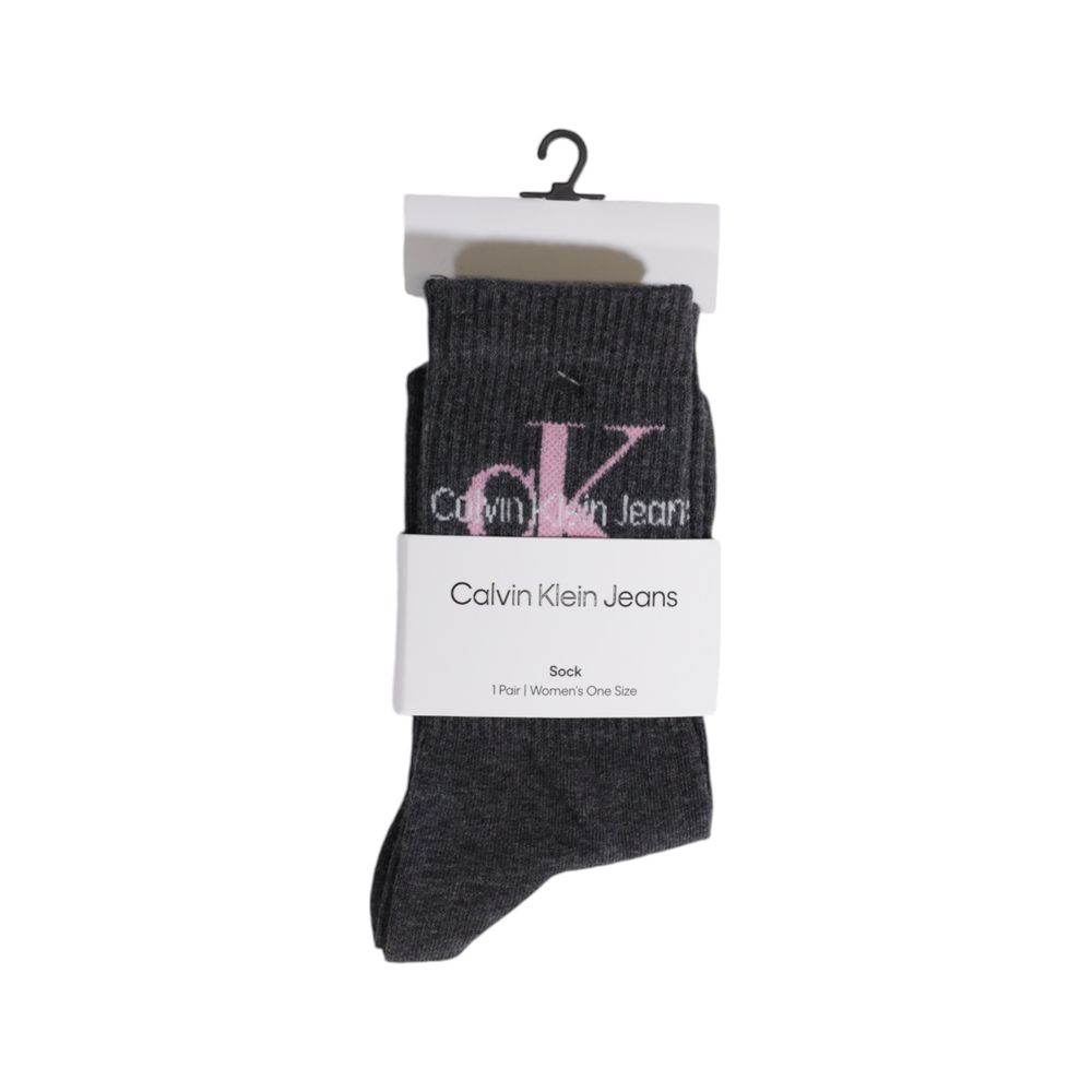 Gray Cotton Sock