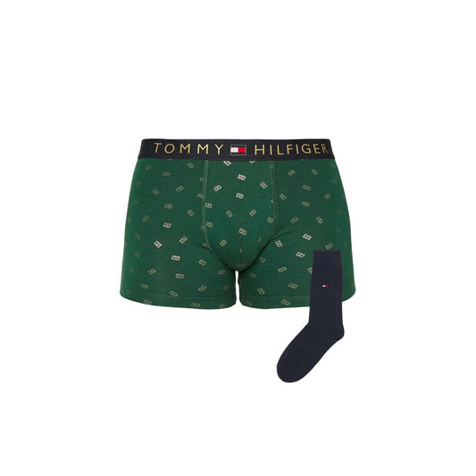 Tommy Hilfiger Green Cotton Boxer Shorts for Men