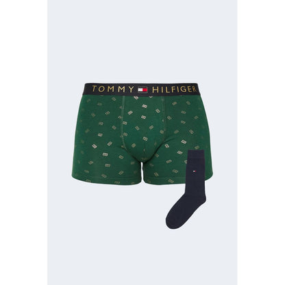 Tommy Hilfiger Green Cotton Boxer Shorts for Men