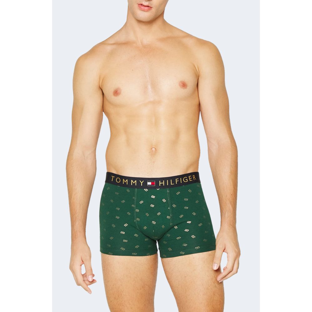Tommy Hilfiger Green Cotton Boxer Shorts for Men
