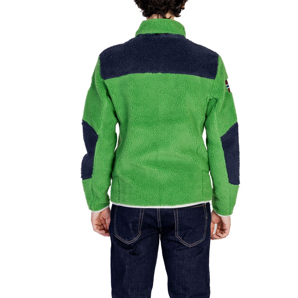 Green Polyester Sweater