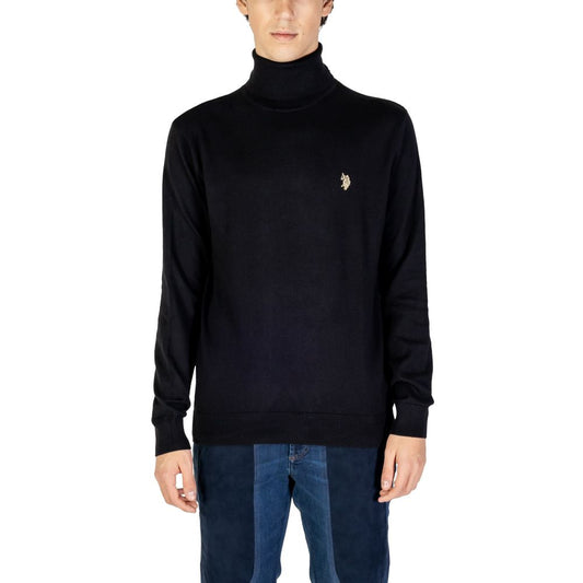 Black Cotton Sweater