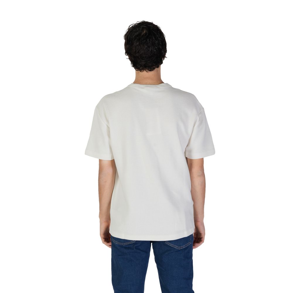 Beige Cotton Rigenerato T-Shirt