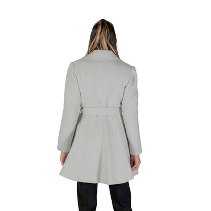 Gray Polyester Jackets & Coat