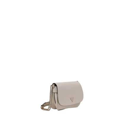 Cream Polyethylene Handbag