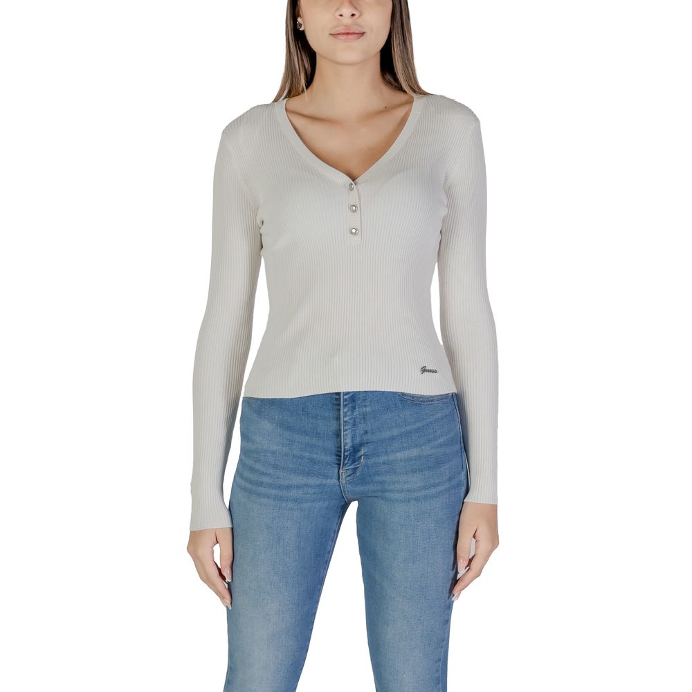 Cream Viscose Tops & T-Shirt