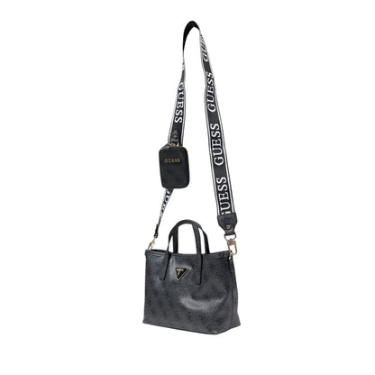 Gray Polyethylene Handbag