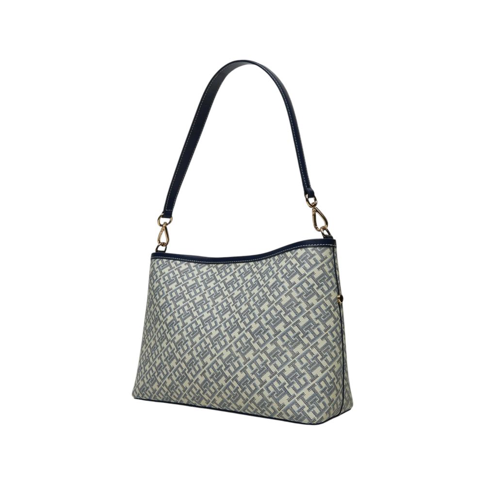 Blue Polyethylene Handbag