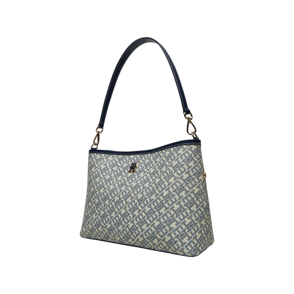 Blue Polyethylene Handbag