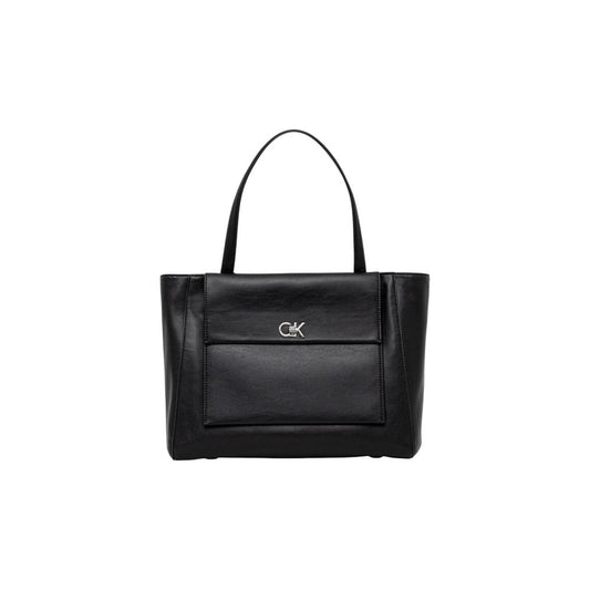 Black Recycled Polyester Handbag