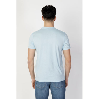 Blue Cotton T-Shirt