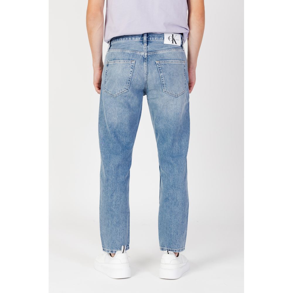 Blue Cotton Jeans & Pant