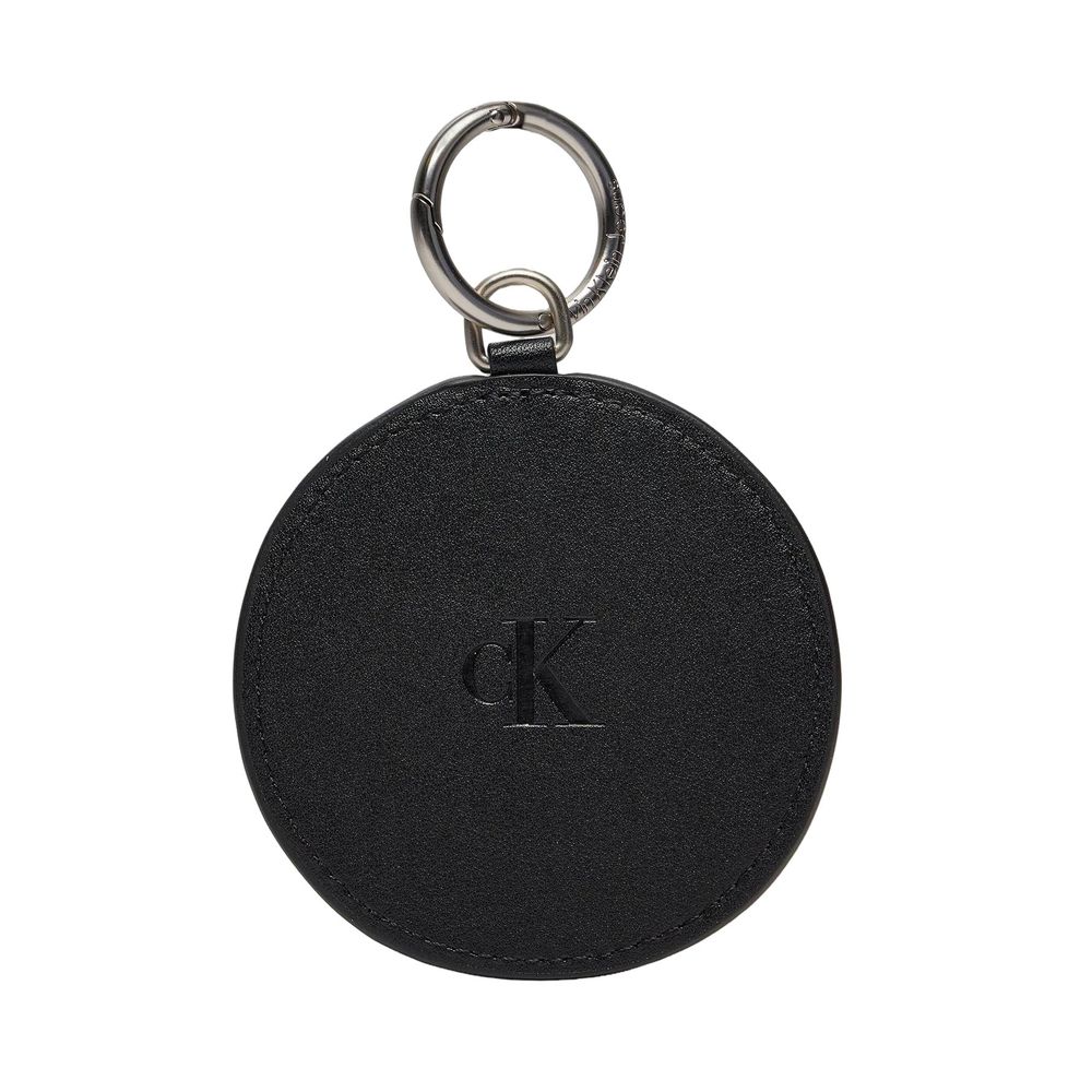 Calvin Klein Jeans Black Faux Leather Wallet