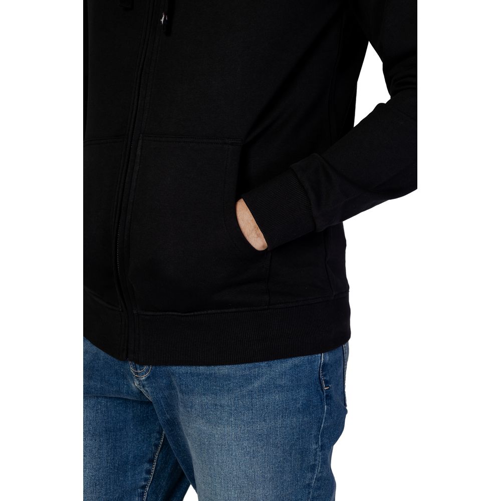 Black Cotton Sweater