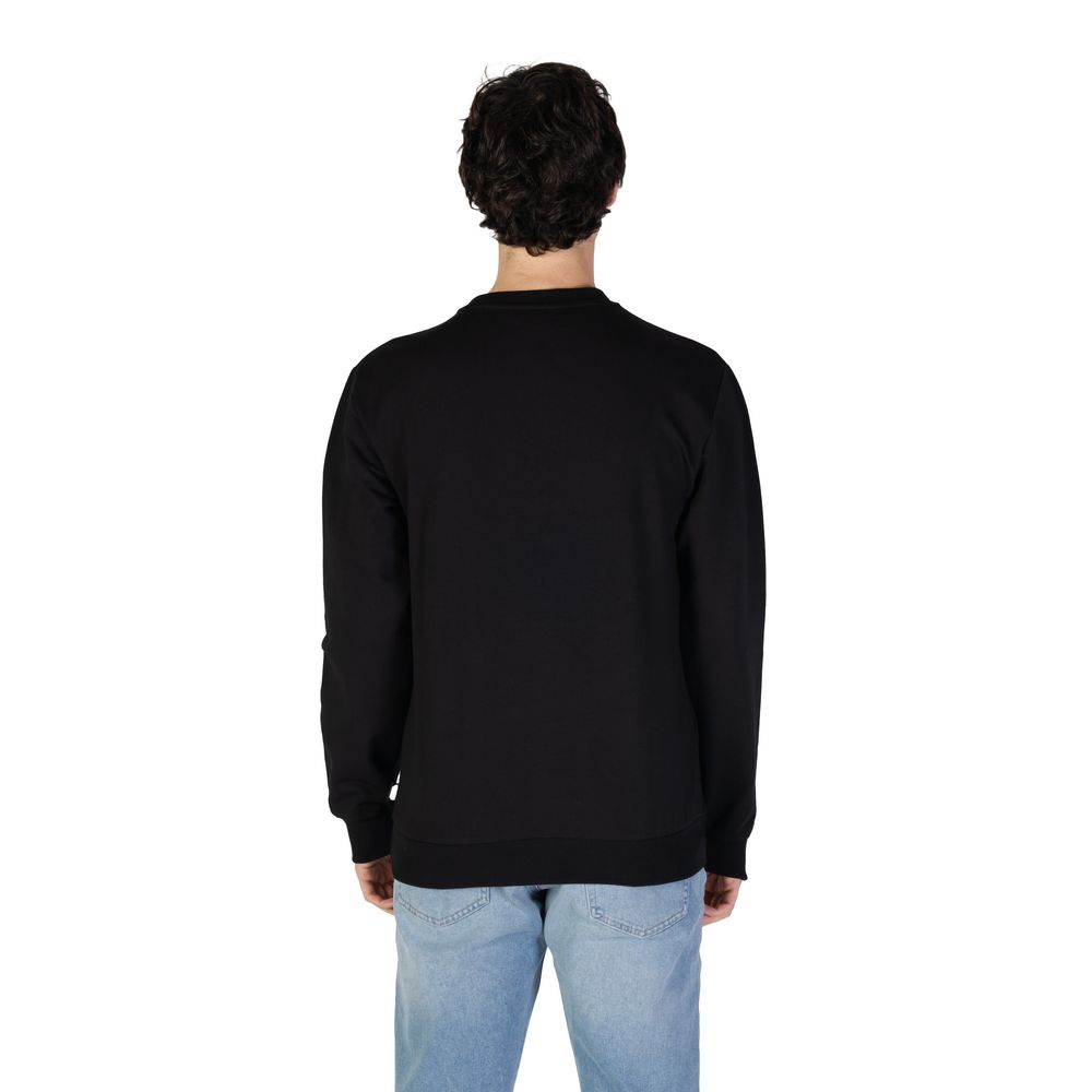 Black Cotton Sweater