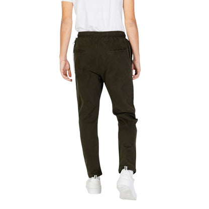 Green Cotton Jeans & Pant