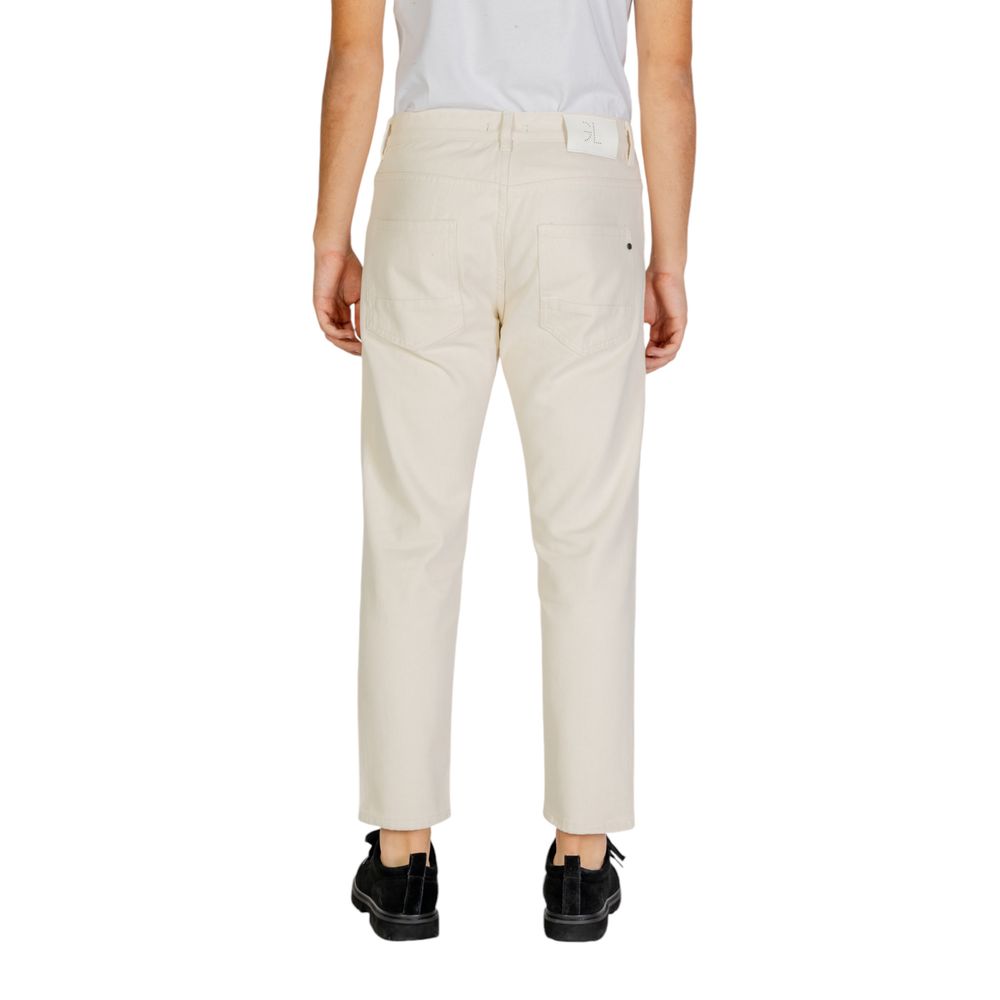 Cream Cotton Jeans & Pant - Stylish Comfort for Every Occasion