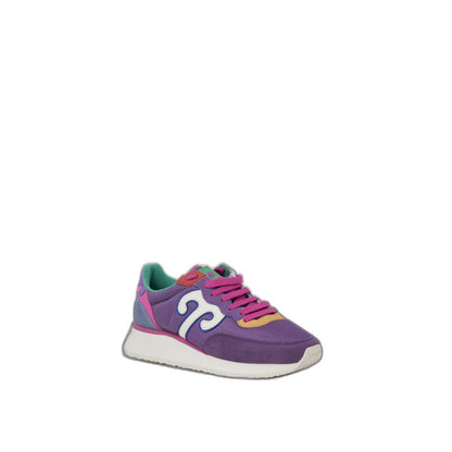 Purple Leather Sneaker