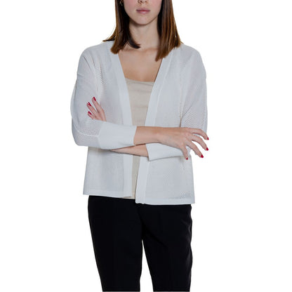 White Viscose Cardigan