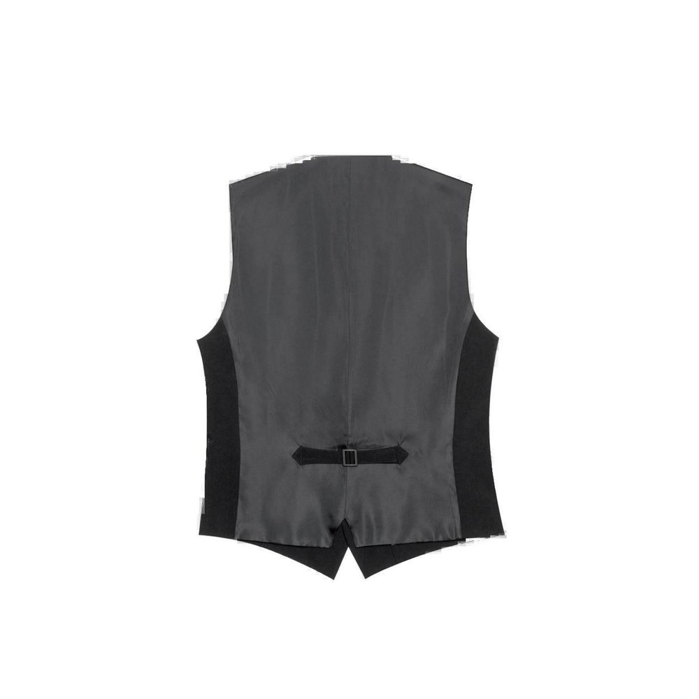 Black Polyester Vest