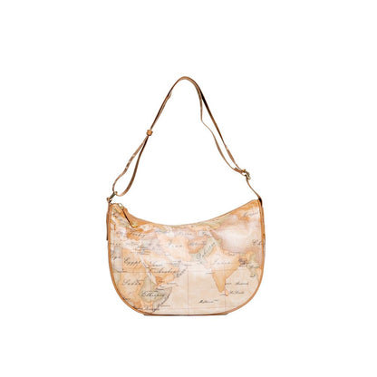 Beige Polyethylene Handbag