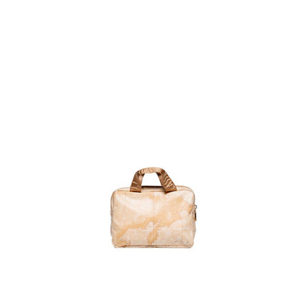 Beige Polyethylene Handbag