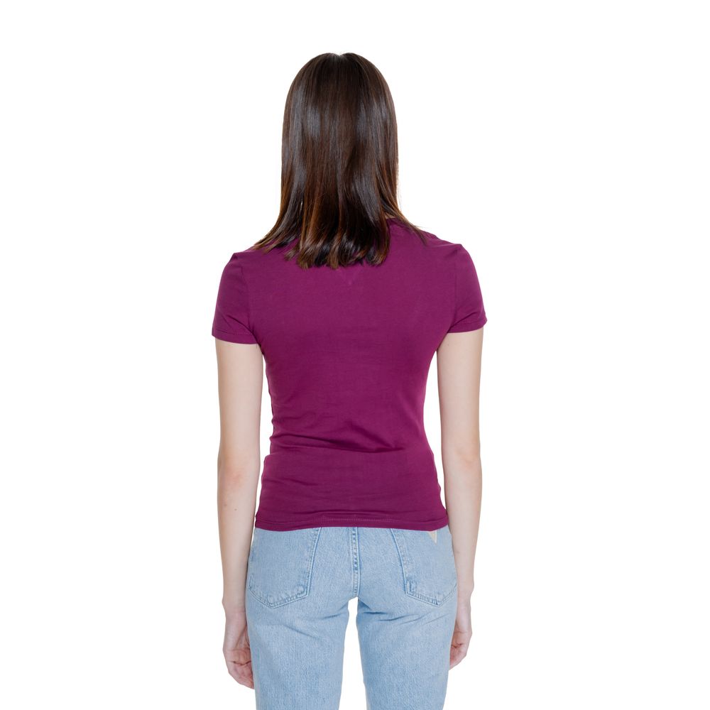 Purple Cotton Tops & T-Shirt