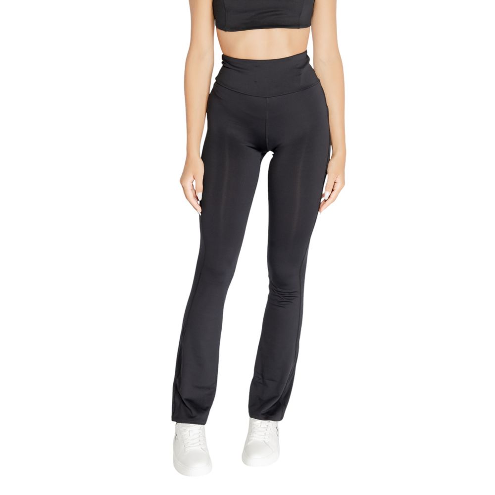 Black Flared High Waist Leggings