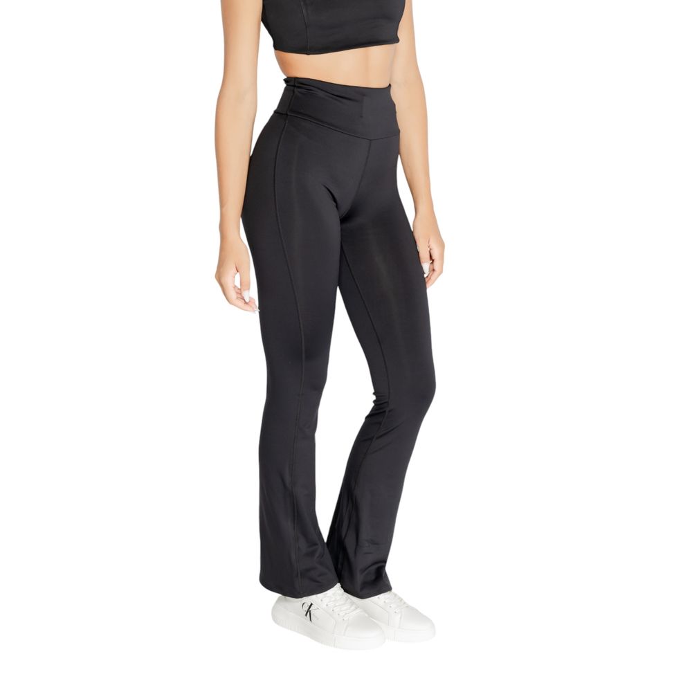 Black Flared High Waist Leggings