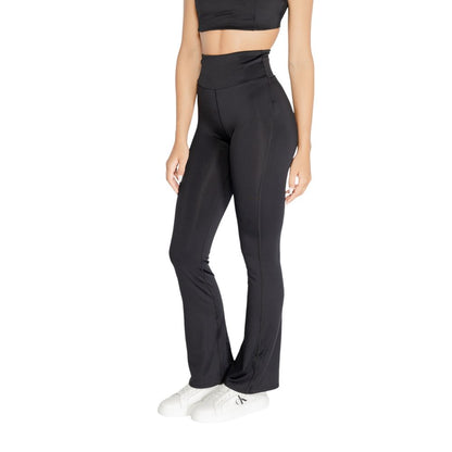 Black Flared High Waist Leggings